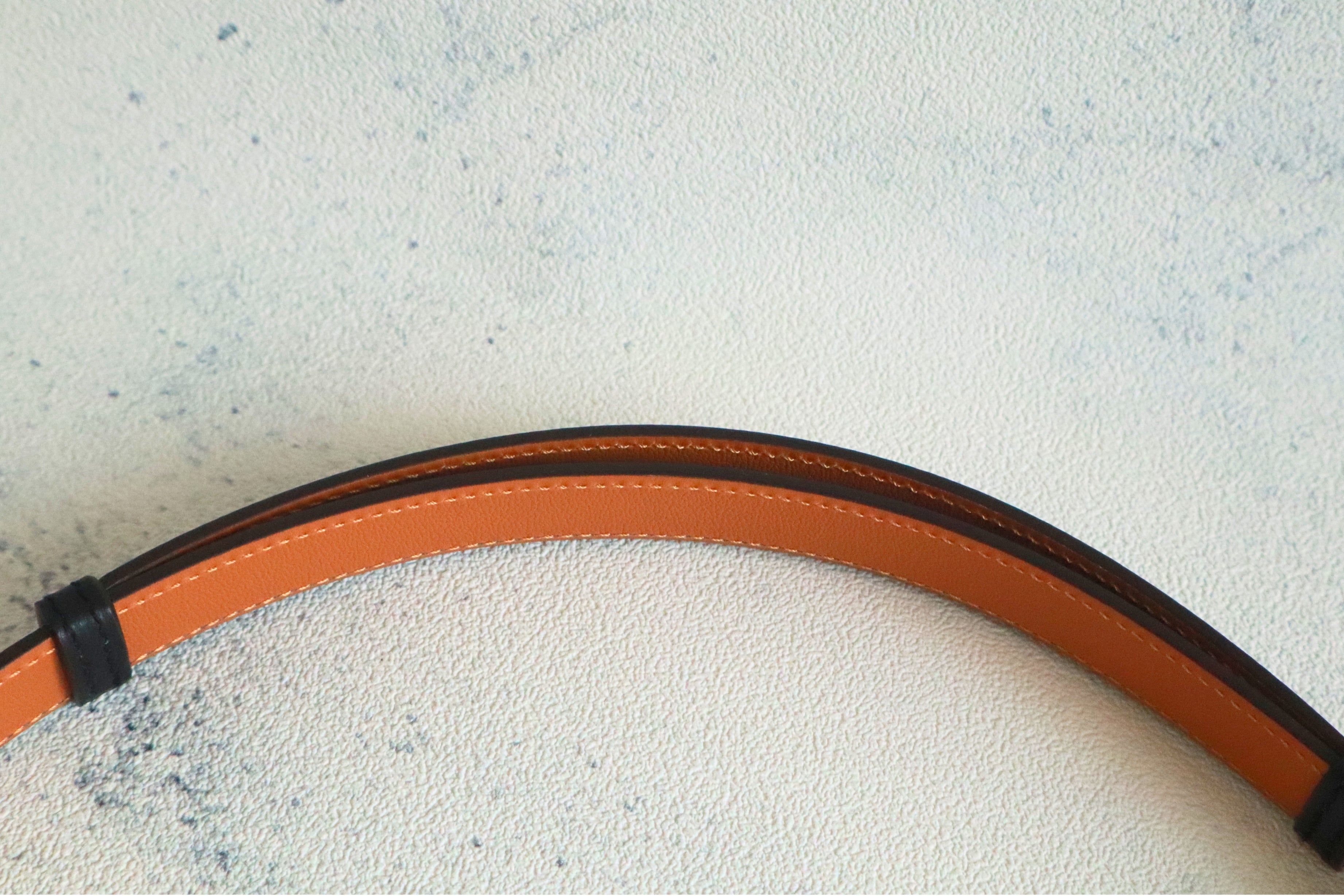 BNIB Hermes Rivale 18 Belt Epsom in Noir Palladium Hardware 2026
