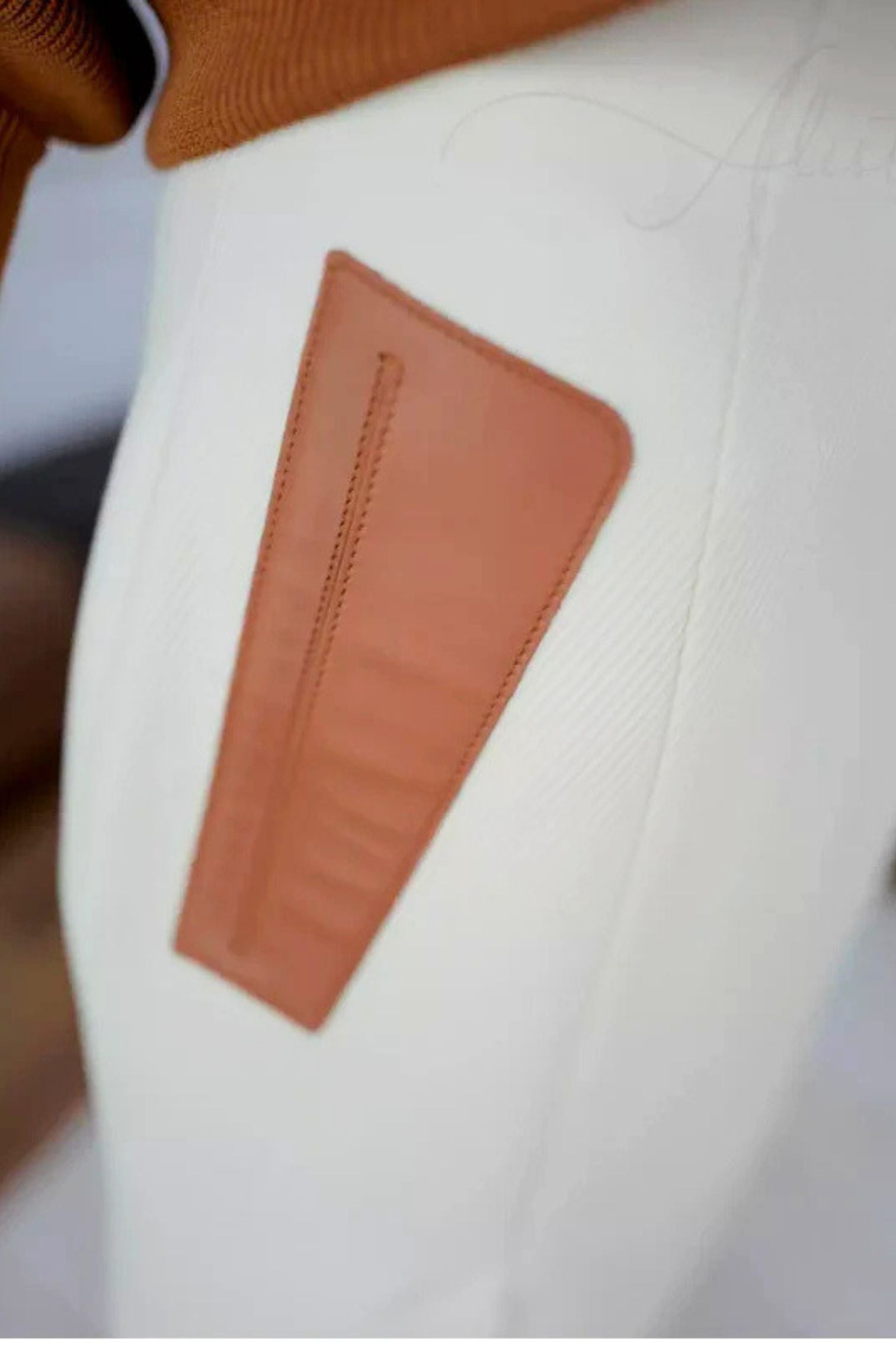 NEW Hermes High Waisted Pencil Skirt Haute Cavalry sz 38 Blanc Natural SOLD OUT