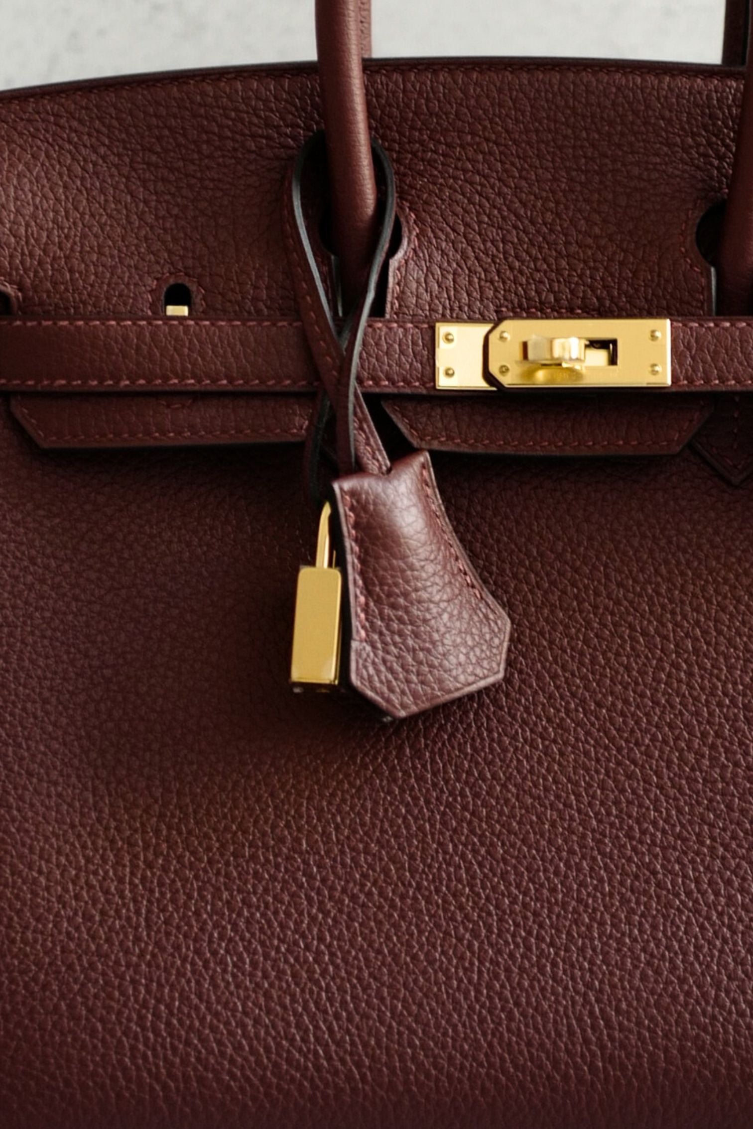Hermès Birkin 25 Rouge H Togo Leather Gold Hardware K Stamp 2025