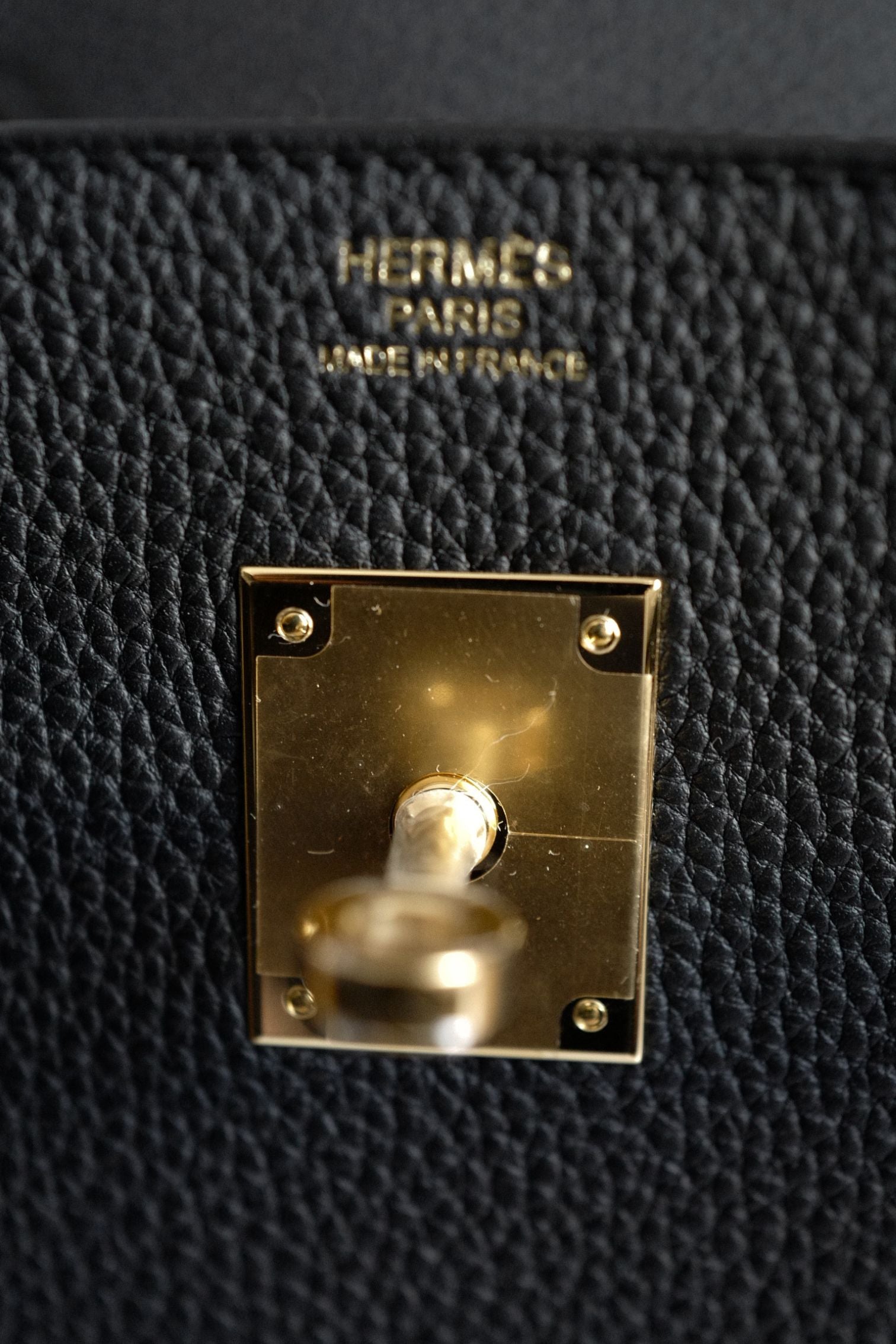 BNIB Hermes Birkin 30 Black Togo Leather Gold Hardware G Stamp 2026