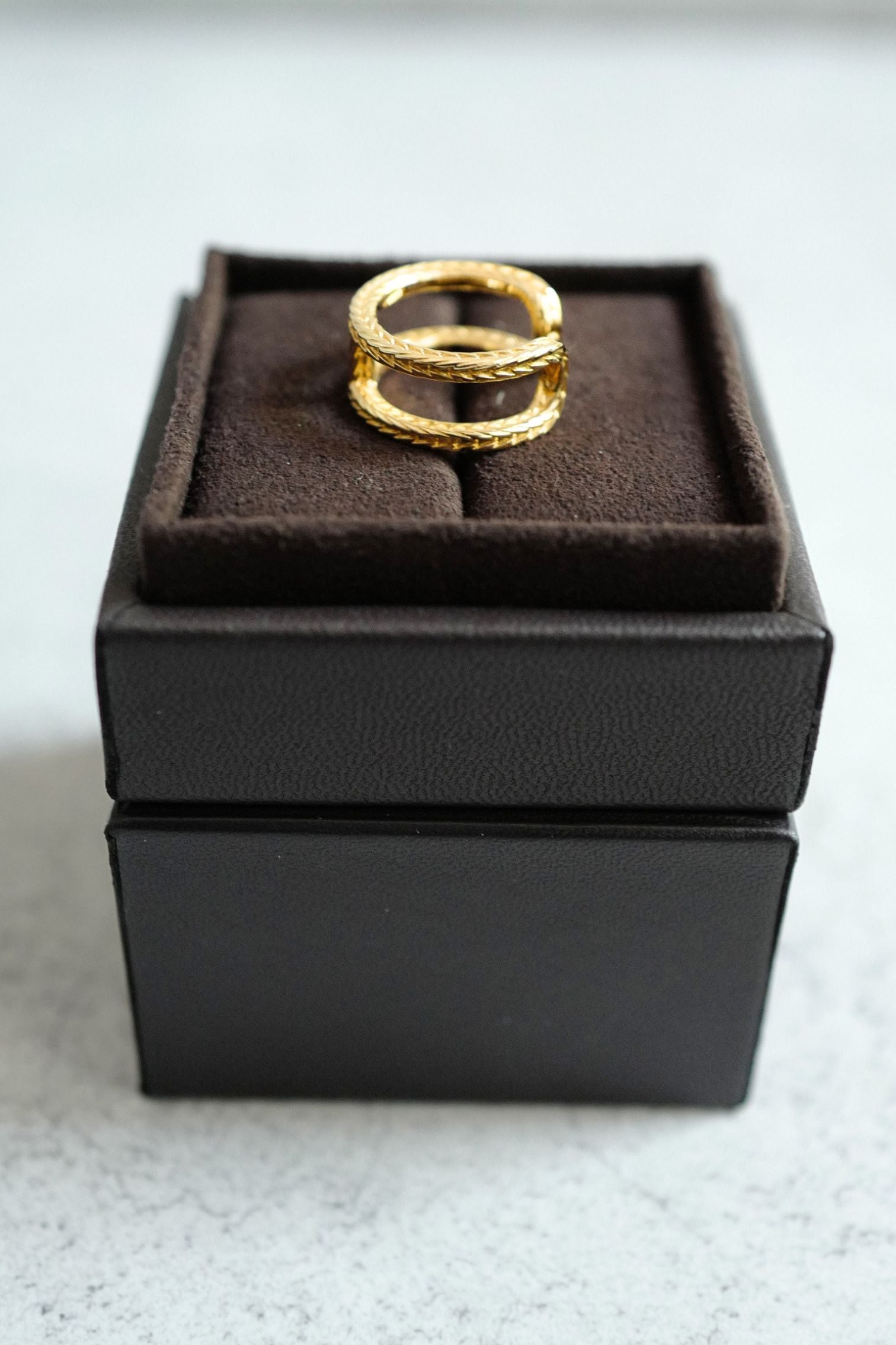 Hermès Chaine d’Ancre Danaé Ring Small Model Yellow Gold 18K Size 52