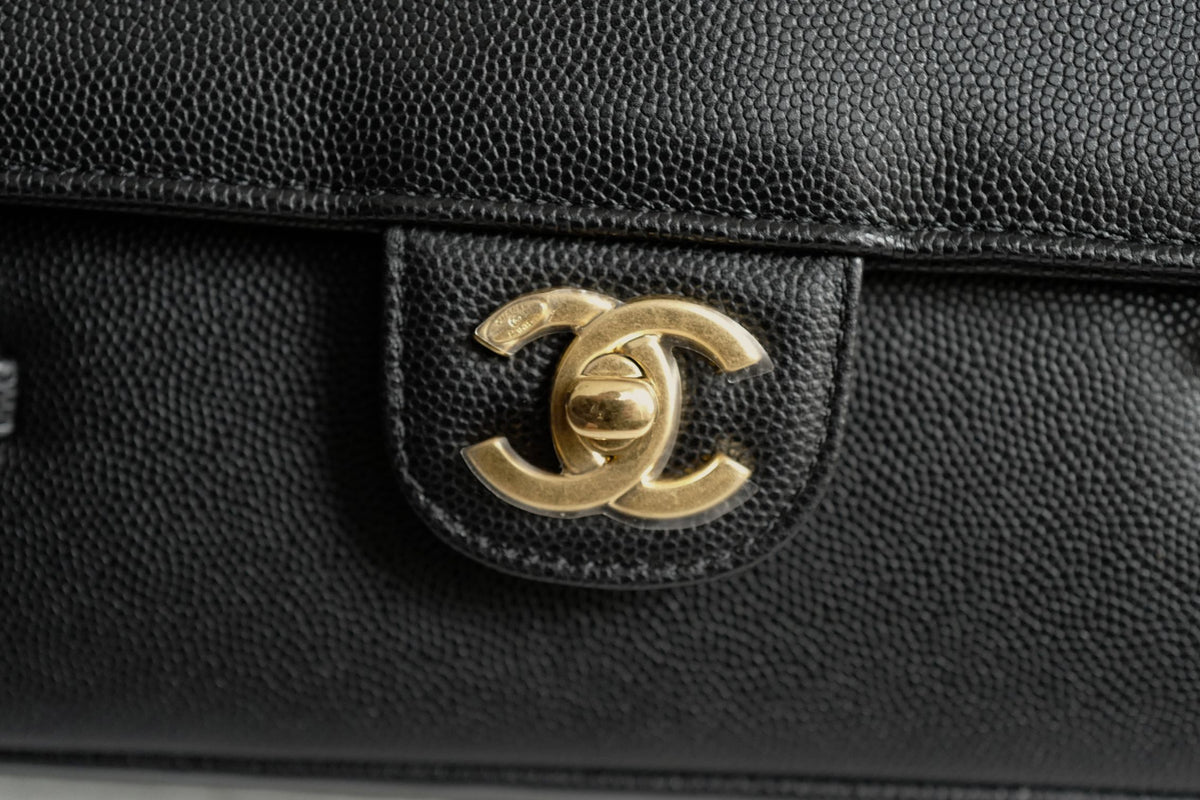 Chanel 26S Preppy Coco 22 Small Black Grained Calfskin GHW Matthieu Blazy