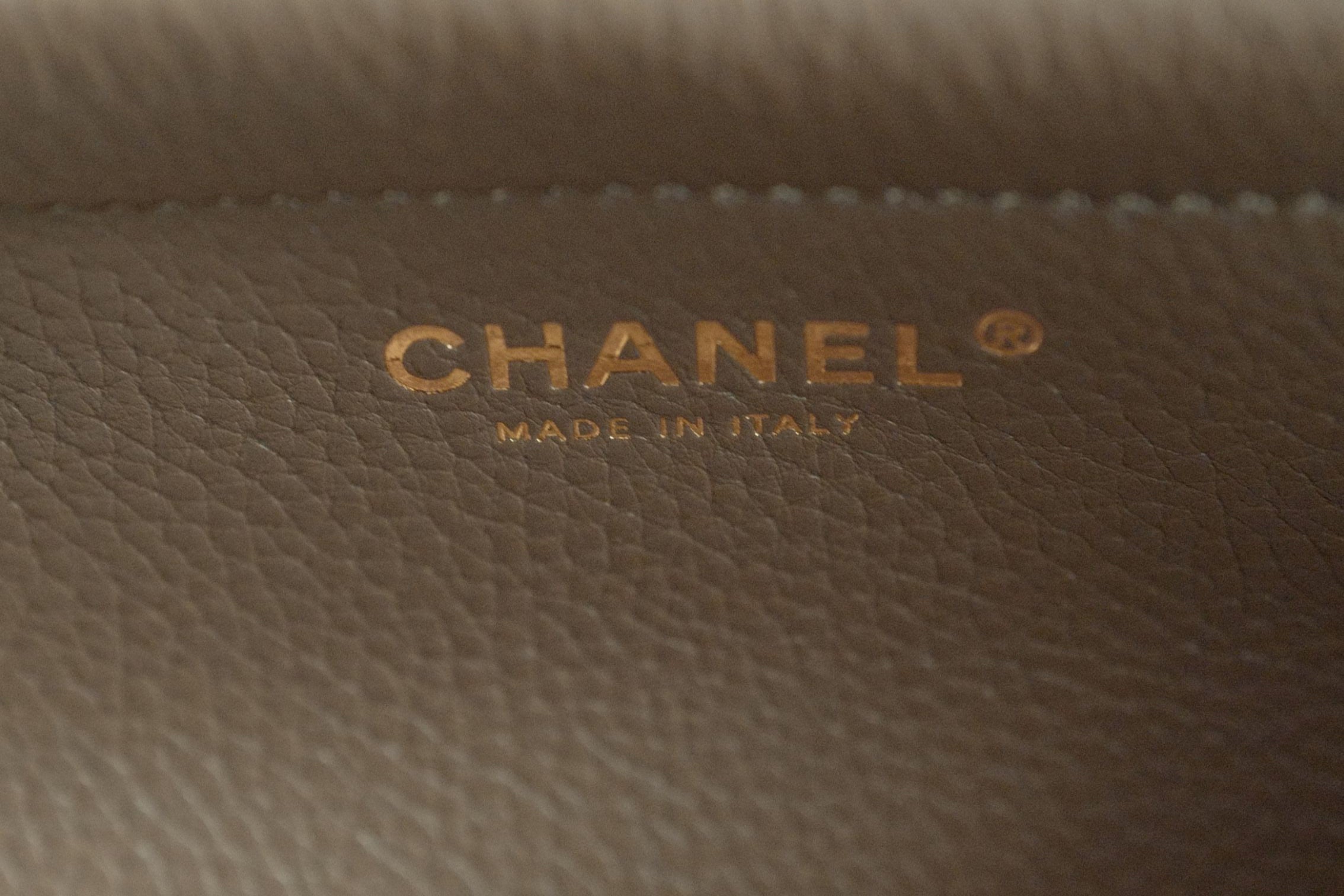 Chanel 26S Small Shopping Bag Matthieu Blazy Baguette Dark Khaki Calfskin GHW