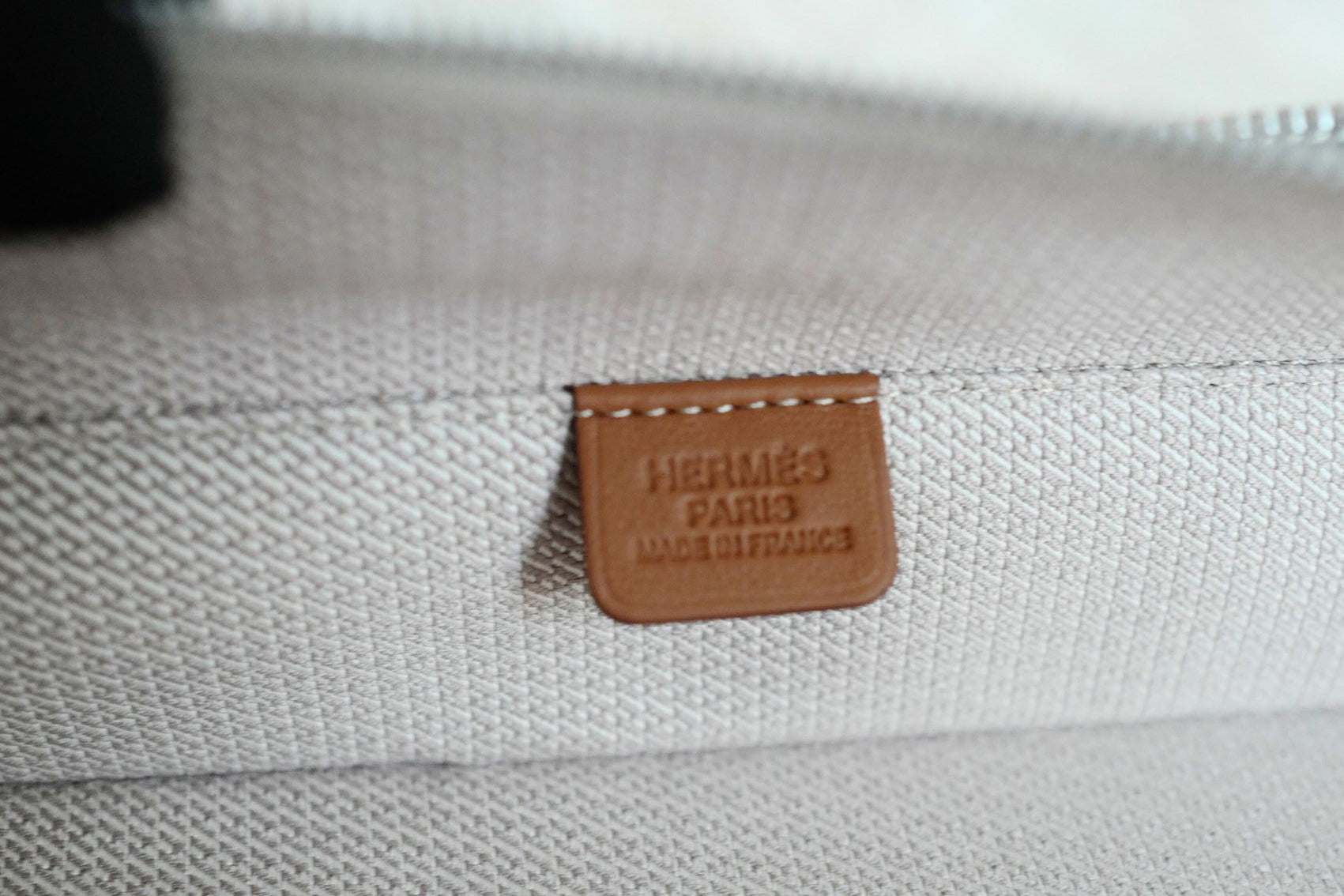 Hermès Valise R.M.S III Cabine Cargo Toile Goéland/Régate Vert Mangrove/Noir