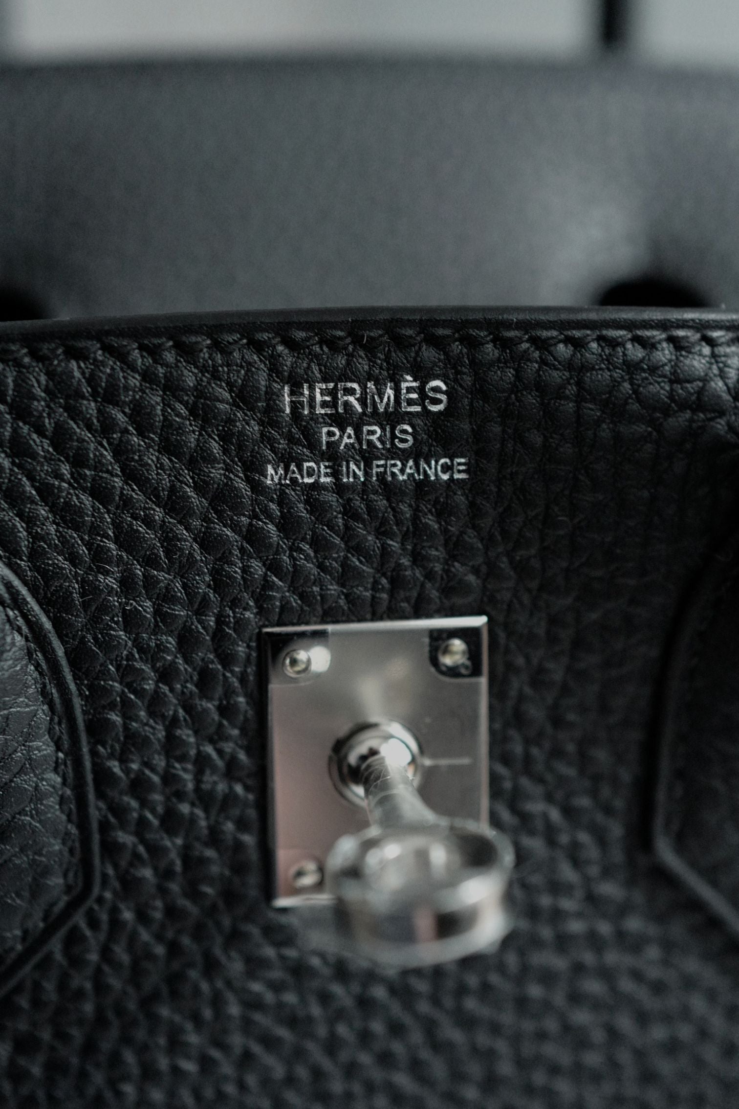 BNIB Hermes Birkin 25 Black Togo Leather Palladium Hardware G Stamp 2026
