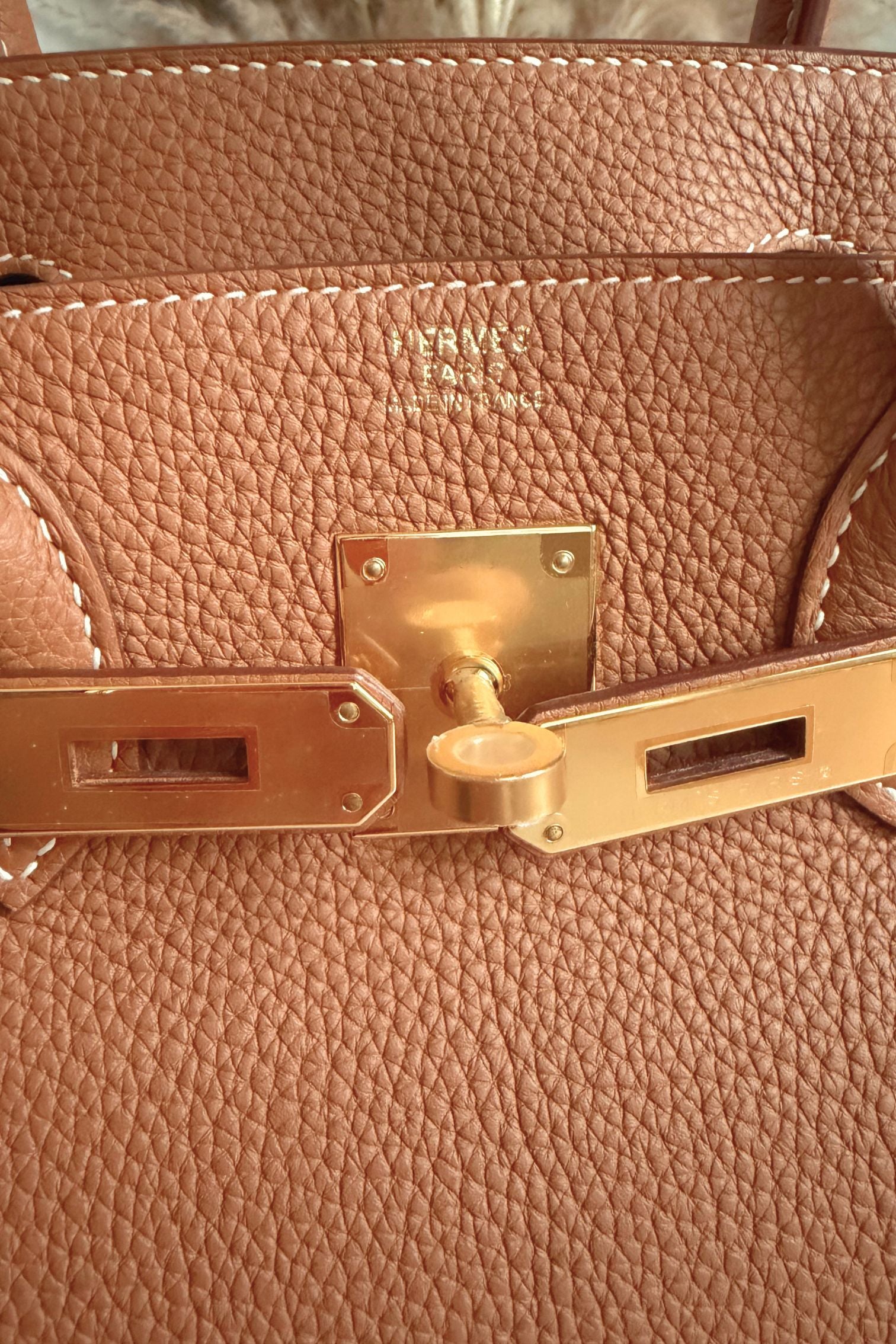 BNIB Hermes Birkin 30 Gold Togo Leather Gold Hardware G Stamp 2026