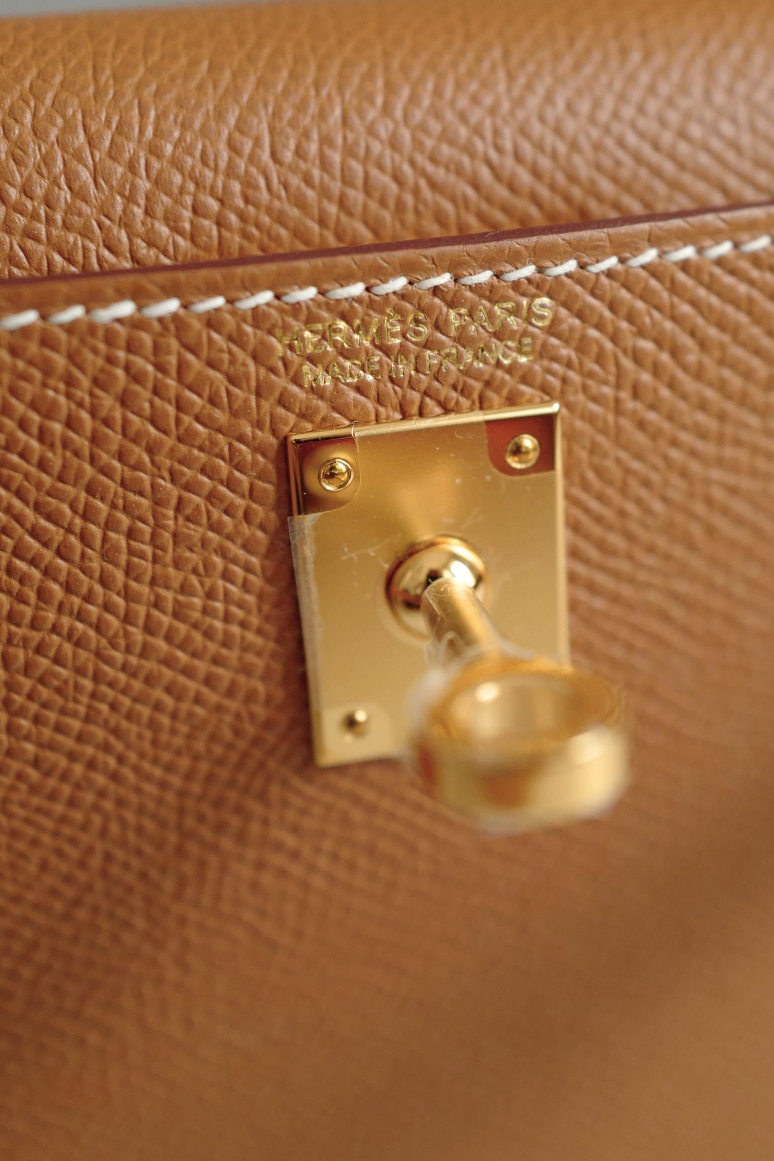 BNIB Hermes Mini Kelly Gold Epsom Calfskin Gold Hardware G Stamp 2026