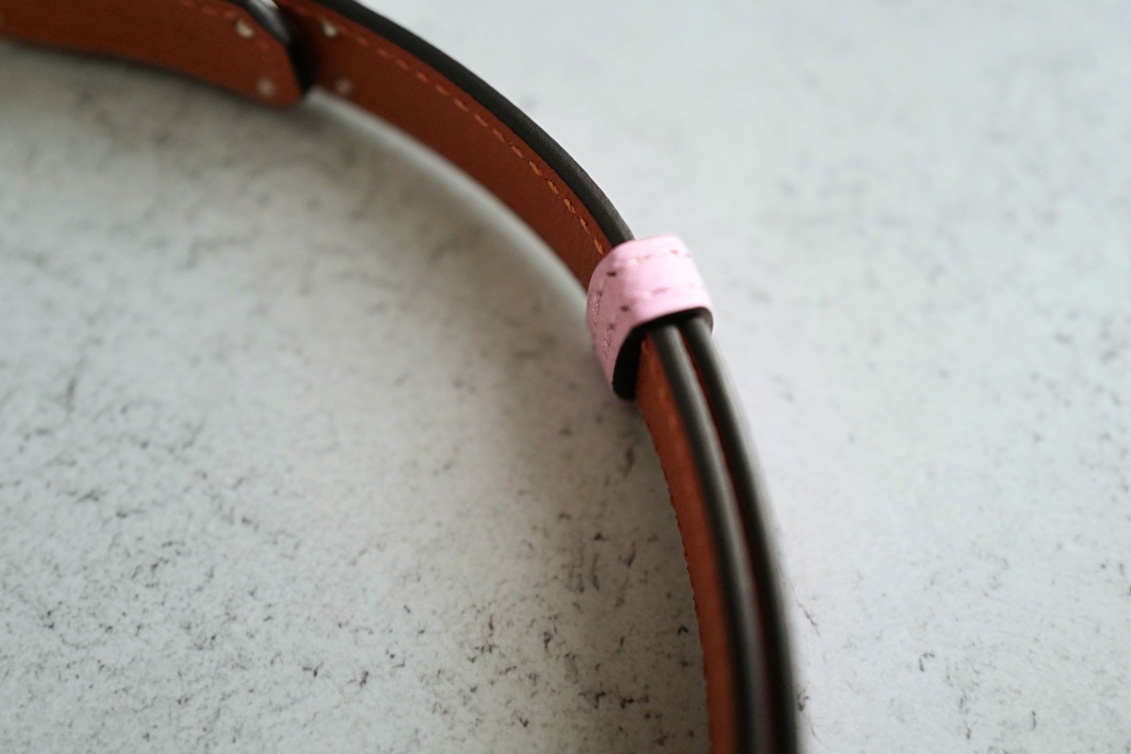 BNIB Hermès Kelly 18 Belt Epsom in Mauve Sylvestre Palladium Hardware 2026