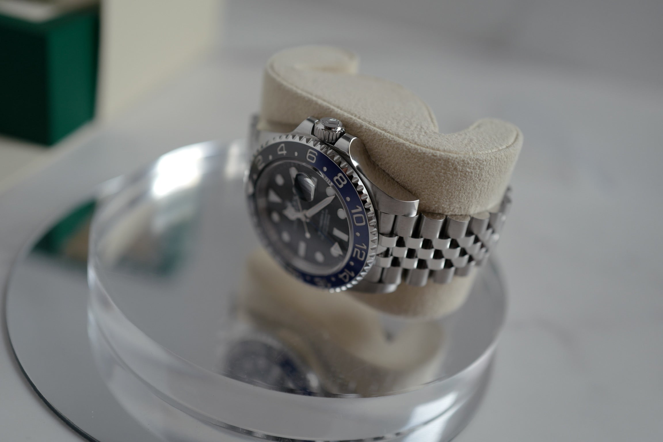 BNIB Rolex GMT-Master Batman Jubilee Bracelet - 126710BLNR 2024 BNIB Full Set