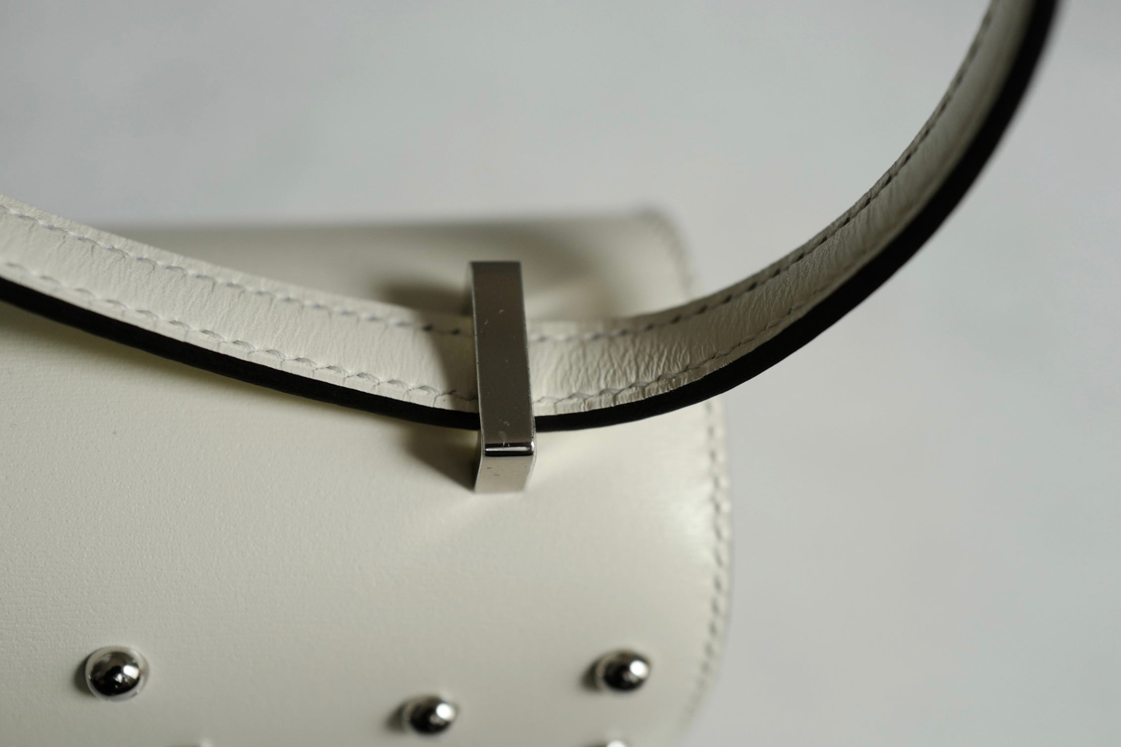 BNIB Hermes Mini Constance 18 Miroir Cloute Cream Calfskin So PHW G Stamp 2026