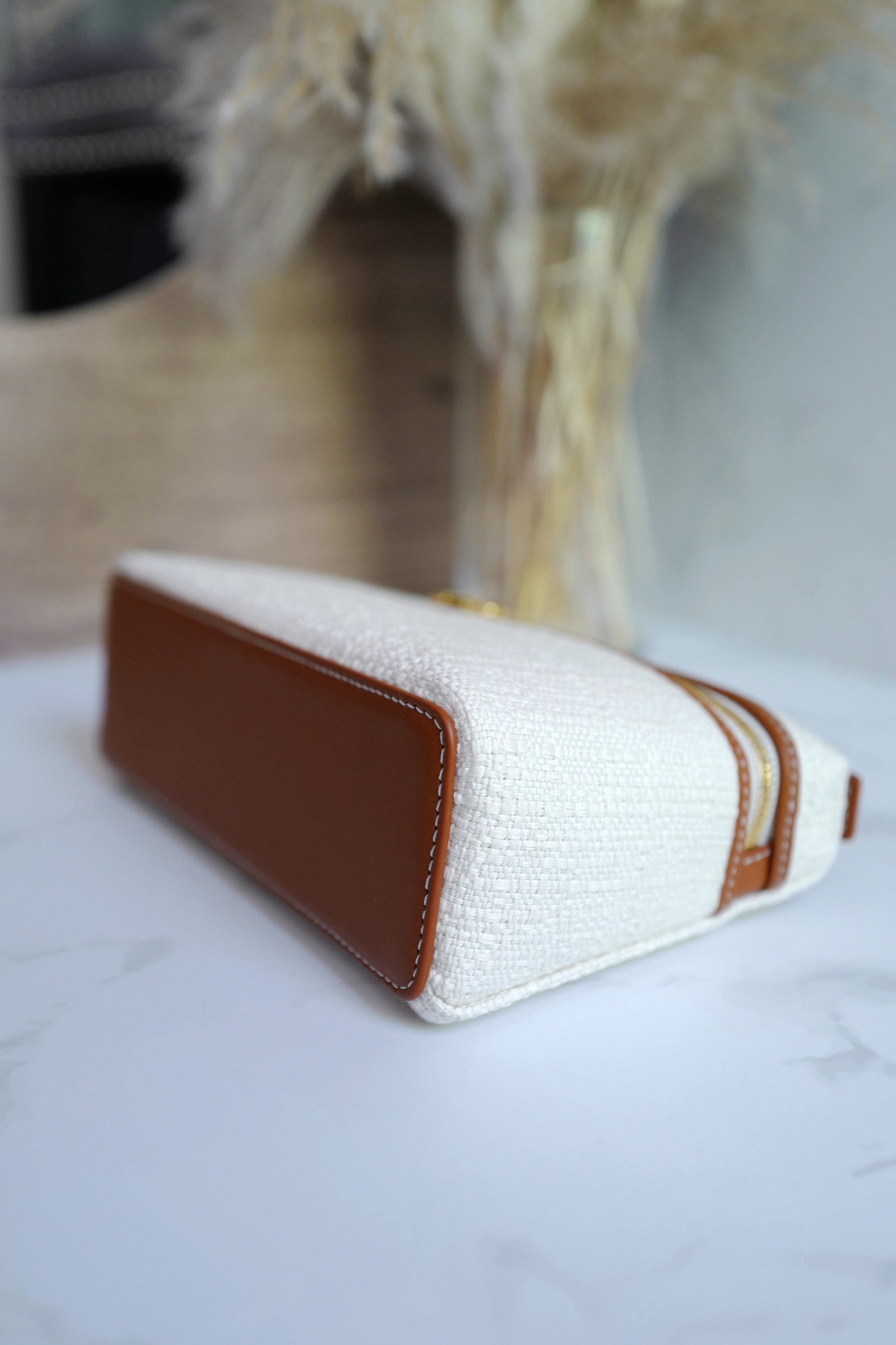 BNIB Loro Piana Extra Pocket L19 in Nougat/Warm Tan/Sun Gold GHW