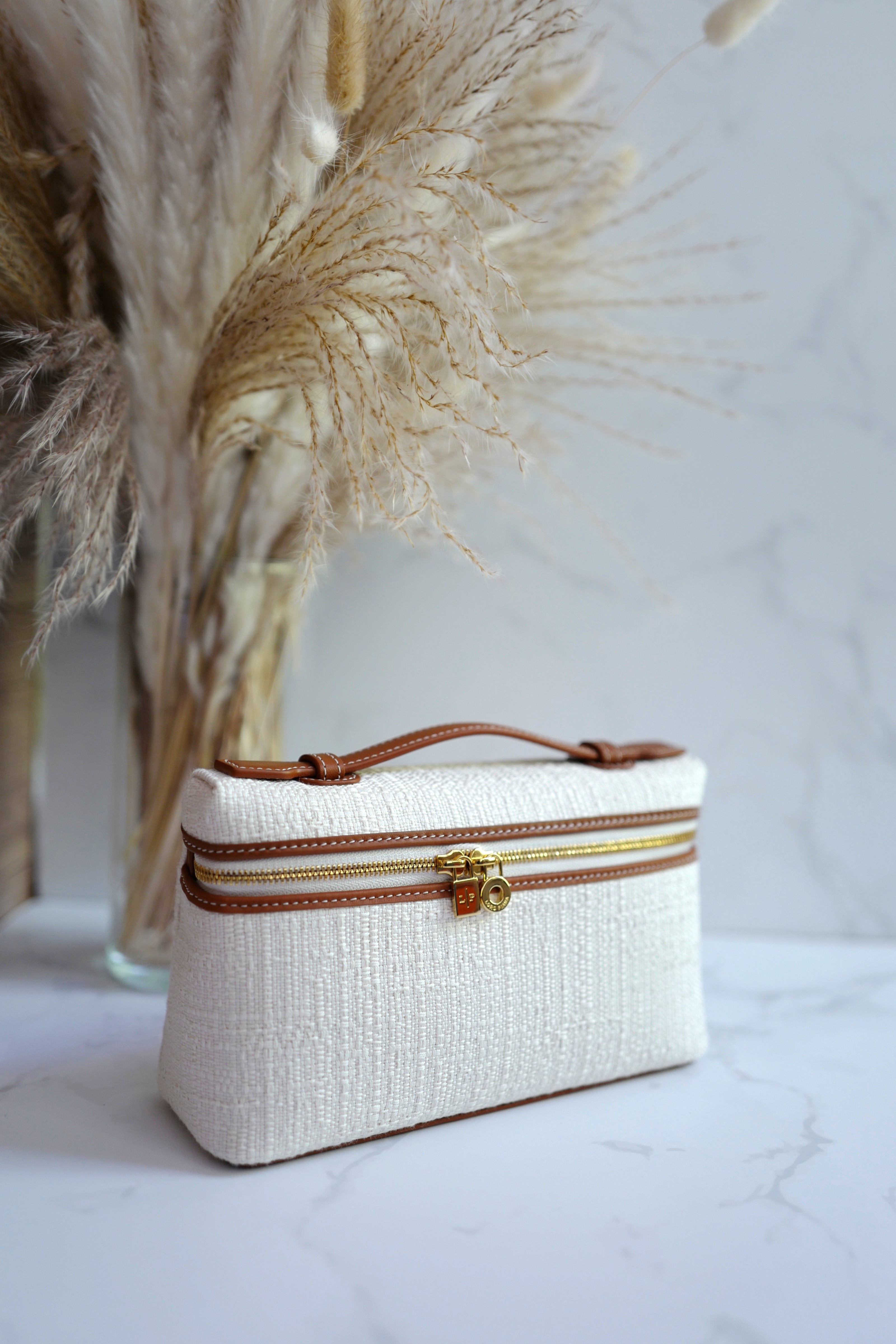 BNIB Loro Piana Extra Pocket L19 in Nougat/Warm Tan/Sun Gold GHW