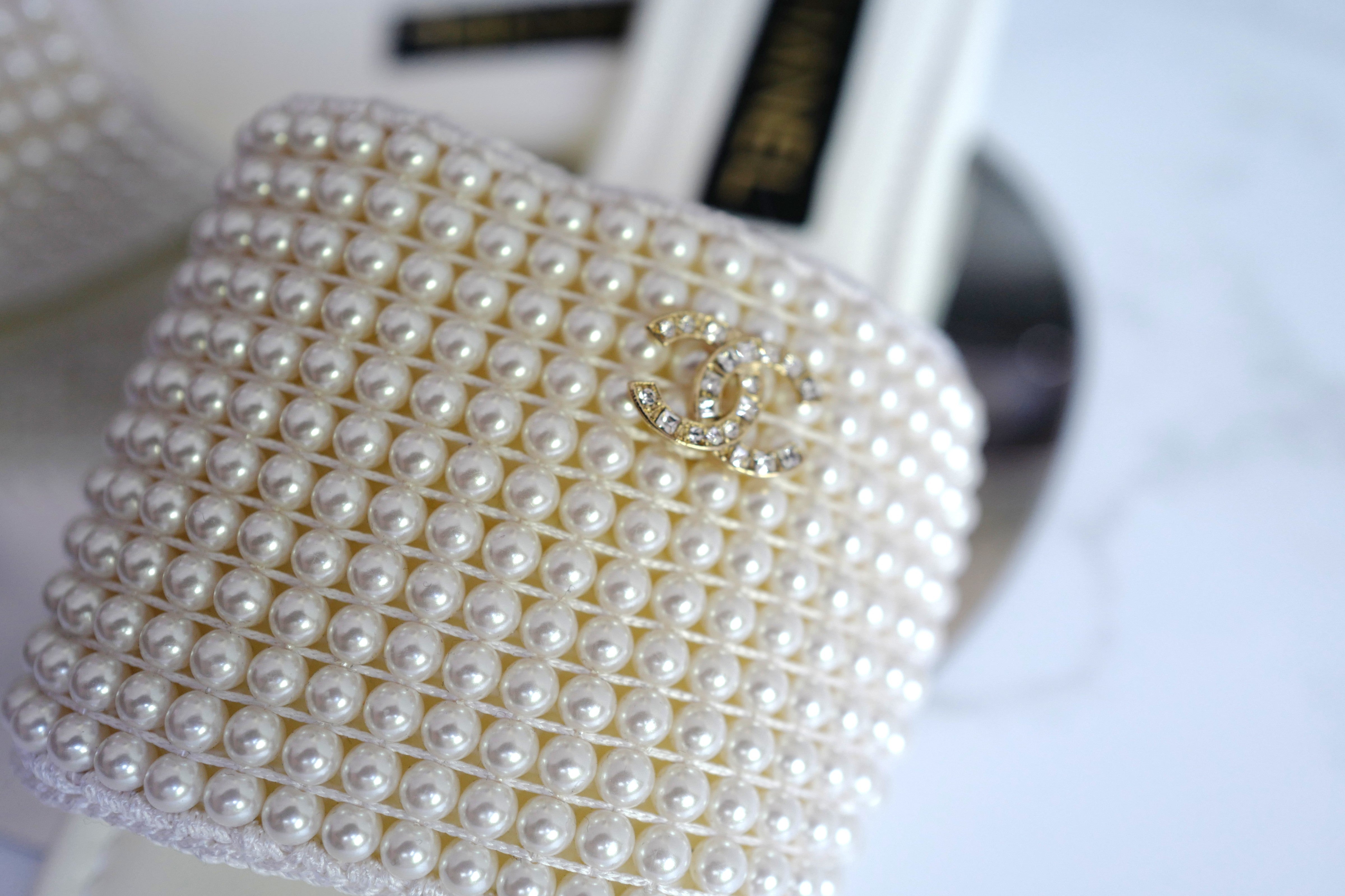 BNIB Chanel Spring Summer Collection 25S Mules Flat With Pearls - Size 38