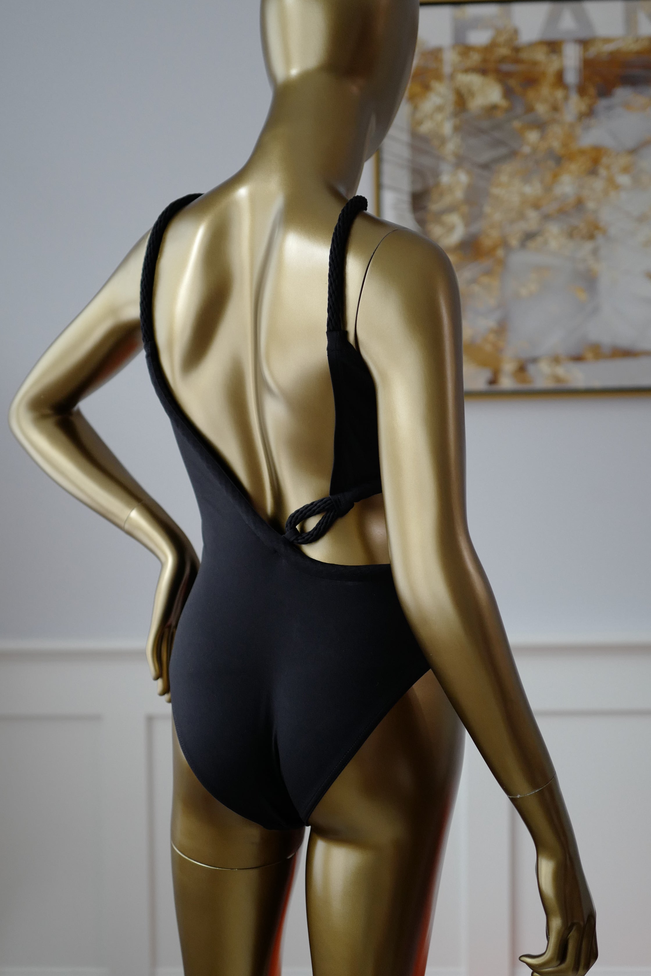 Brand NEW Hermès Emma Swimsuit One Piece in Noir Size 36