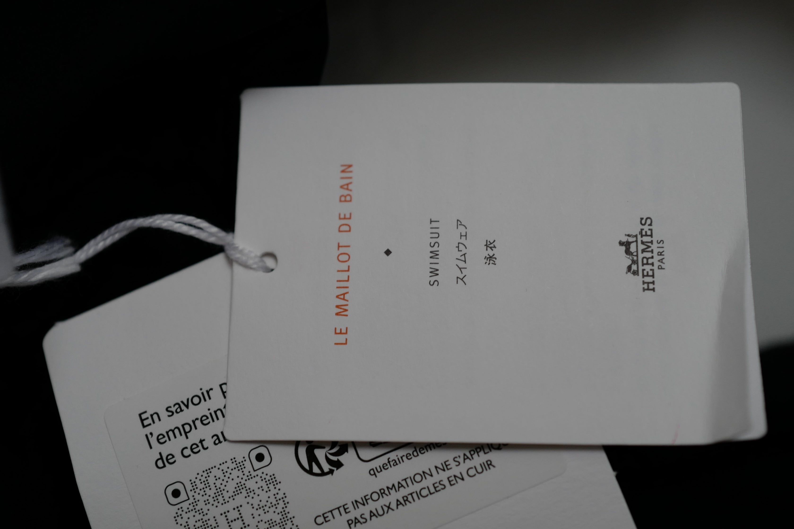 Brand NEW Hermès Emma Swimsuit One Piece in Noir Size 36