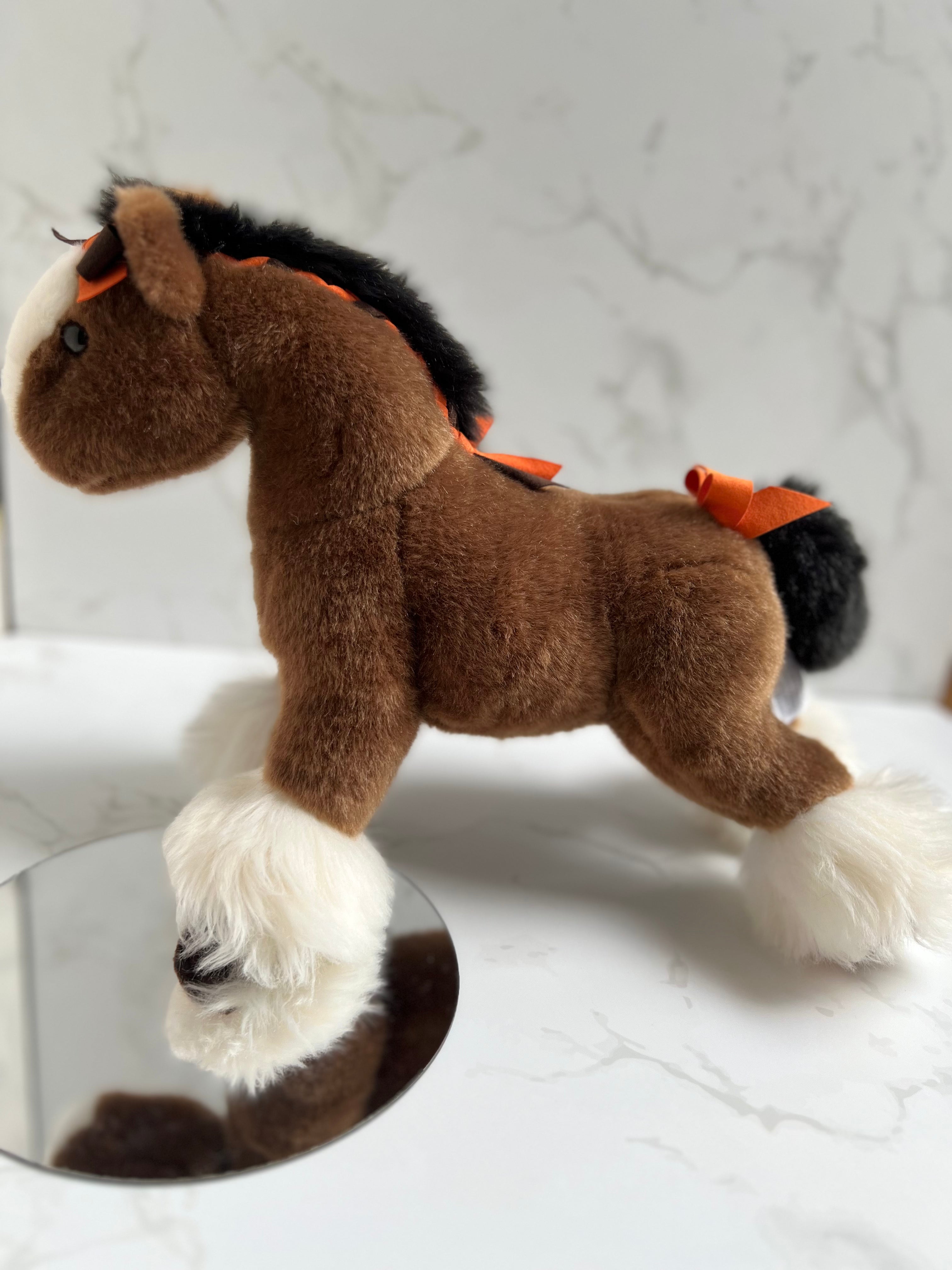 Hermes Hermy The Horse size Small Stuffed Animal BNIB