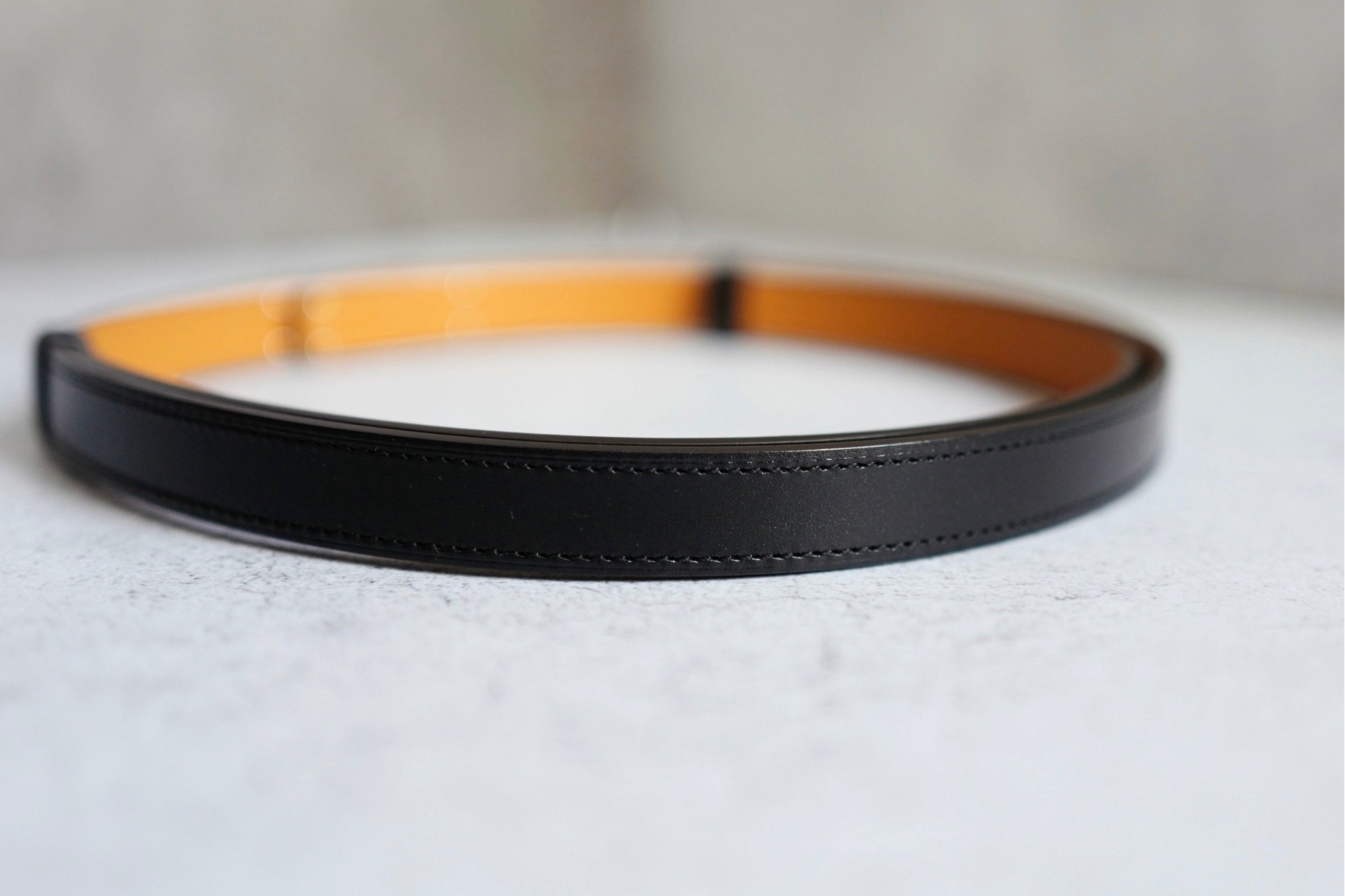Hermes Kelly Splas'H 18 Belt Mordore Hunter Leather