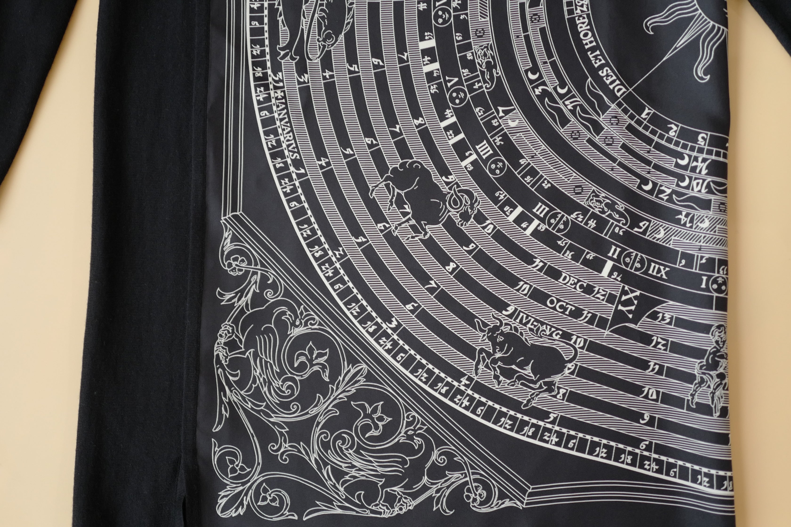 NEW Hermes Dress Shirt Astrologie In Noir (black) Size 34