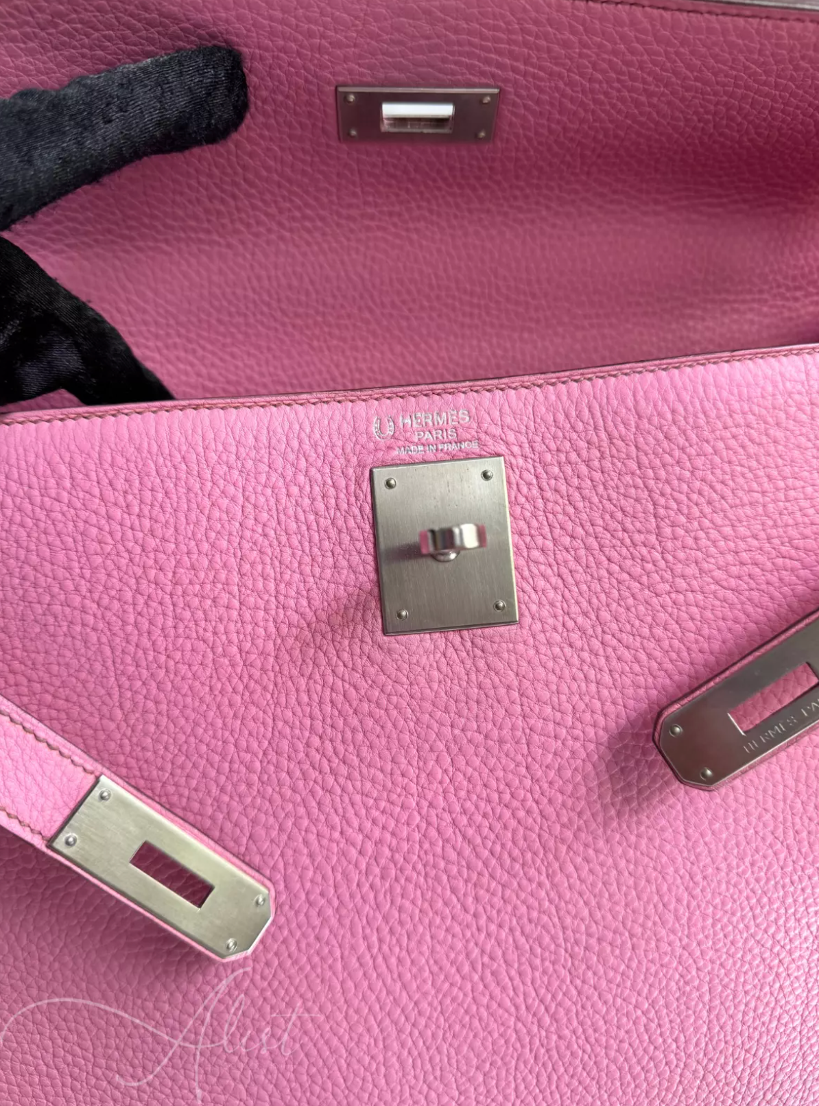 Hermes Kelly 32 HSS 5P Pink Bubblegum Sellier Togo Palladium Hardware