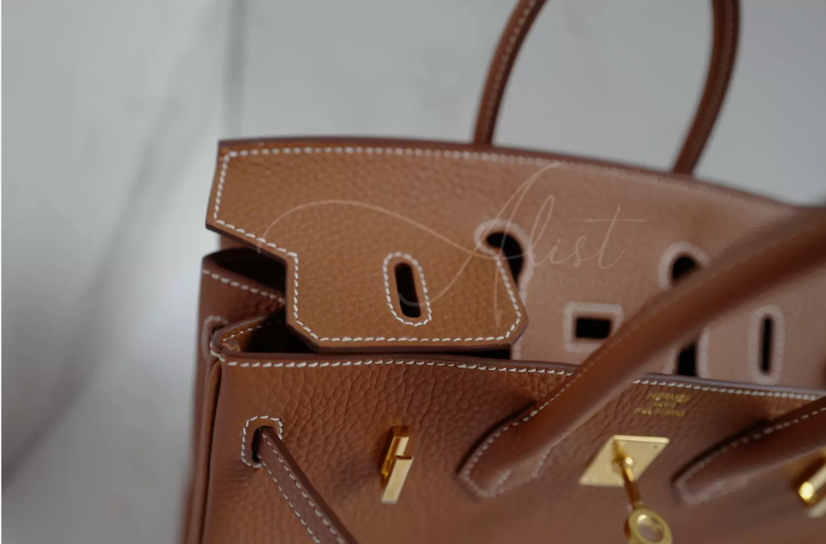 BNIB Hermes Birkin 25 Gold Togo with Gold HW