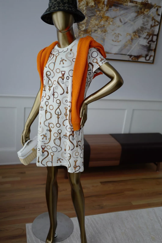 Hermes Oversized Cardigan 1M Orange VIF NEW Over 50% OFF Store Price