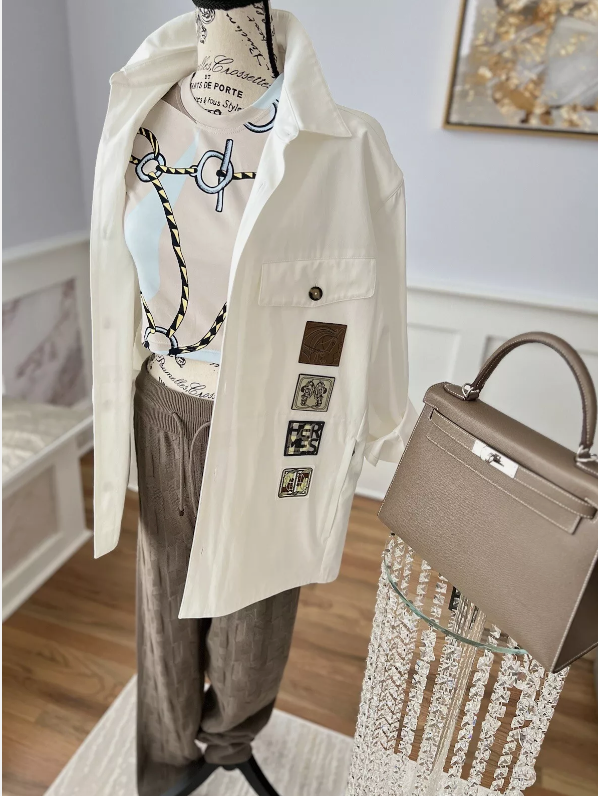 Hermes Craie Outfit Hermes Craie Birkin - Main Image