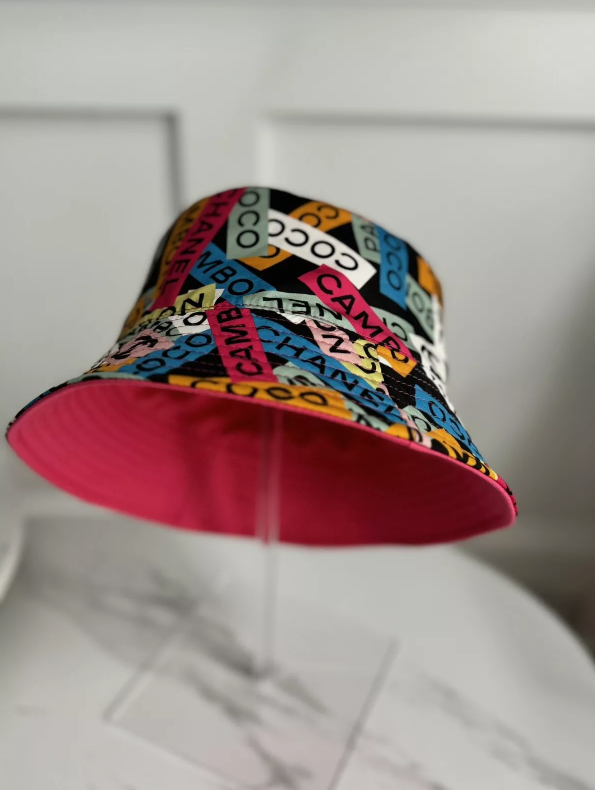 Chanel 24S Bucket Hat Reversible Pink CC Logo NEW (2 Ways To Style This Hat!!)