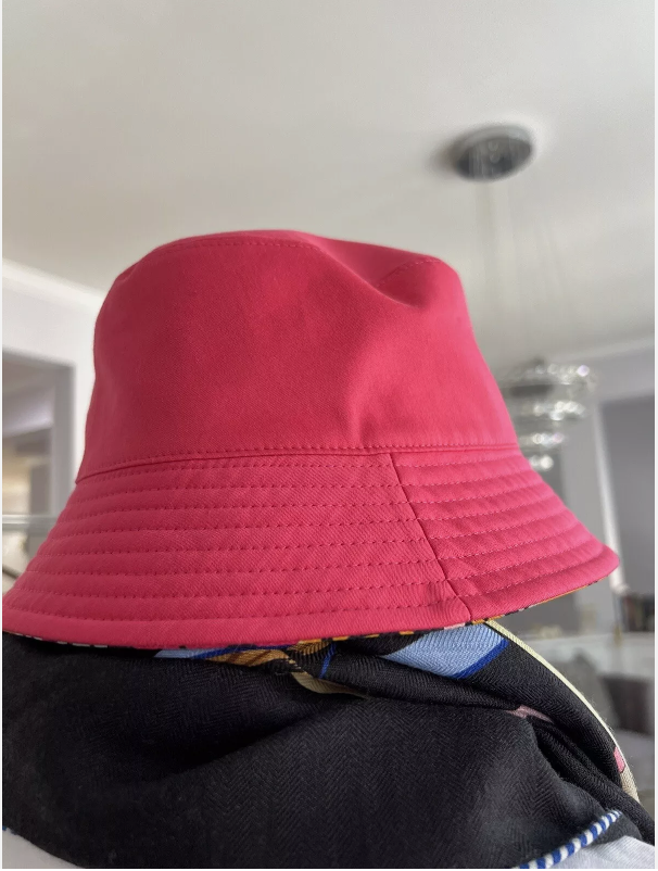 Chanel 24S Bucket Hat Reversible Pink CC Logo NEW (2 Ways To Style This Hat!!)