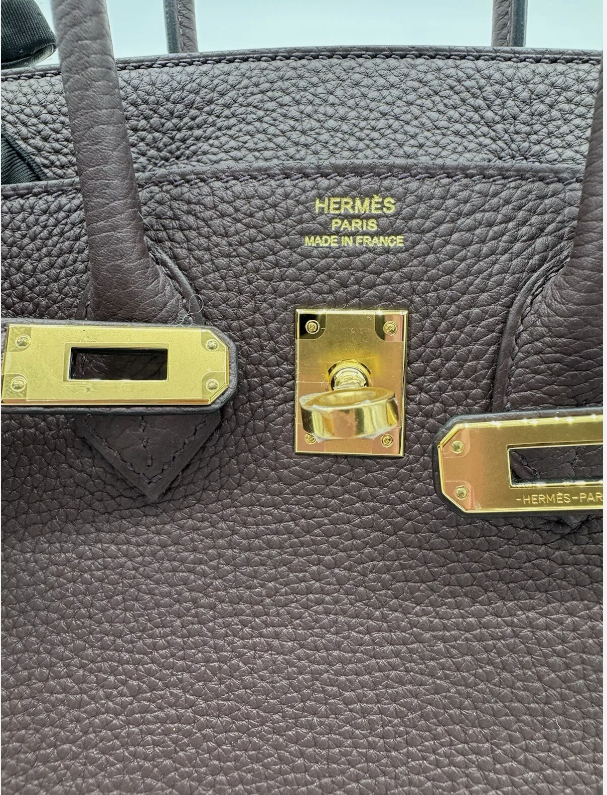 BNIB Hermes Birkin Rouge Sellier Marron Burgundy Togo with Gold Hardware