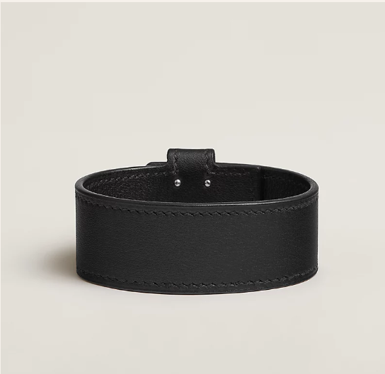 BNIB Hermes Bracelet Mini Kelly Twist GM Swift Calfskin T2 89 Noir