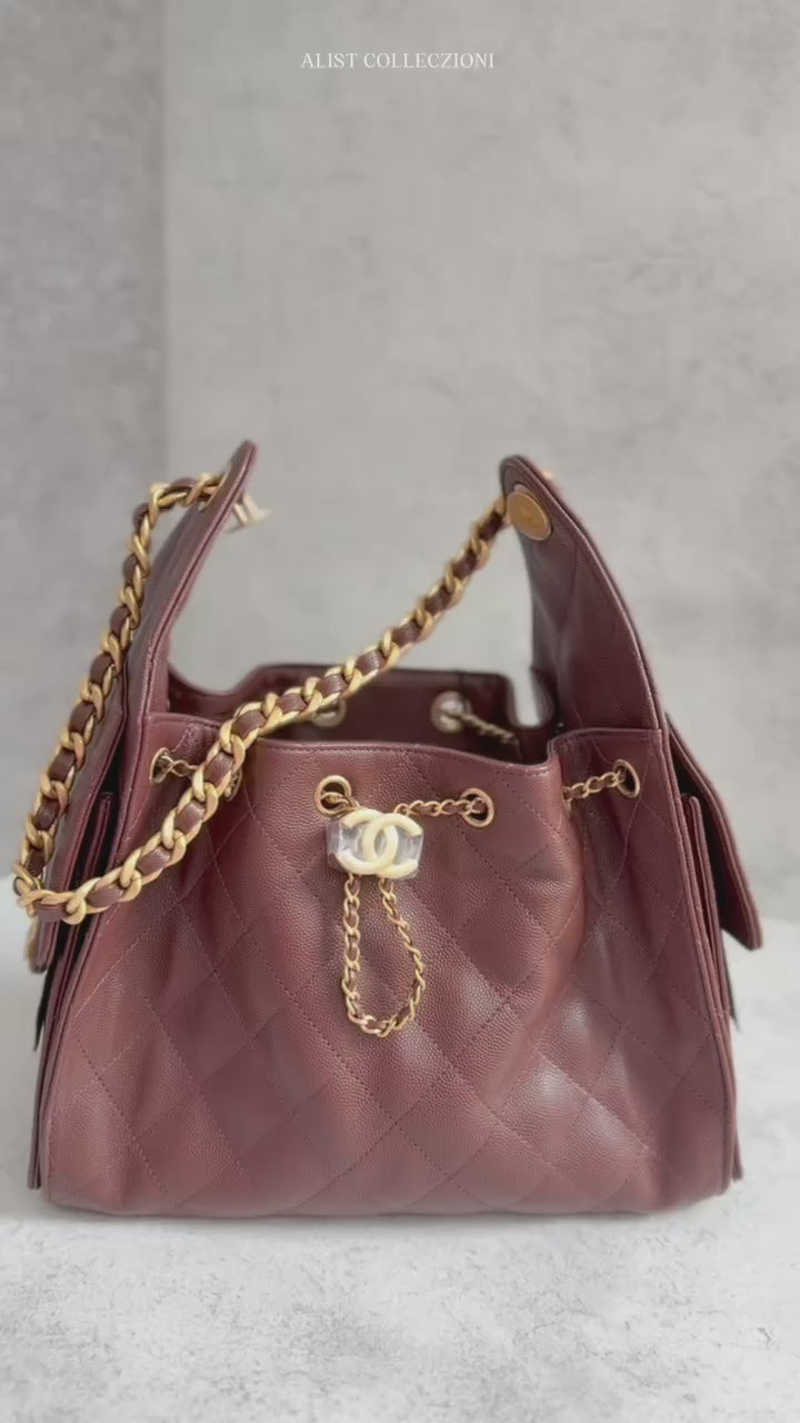 Hana！CHANEL ブラウン ベルト Sサイズ CHANEL ココマーク 2023年 ベルト 80 B23V ブラック ブラウン シルバー