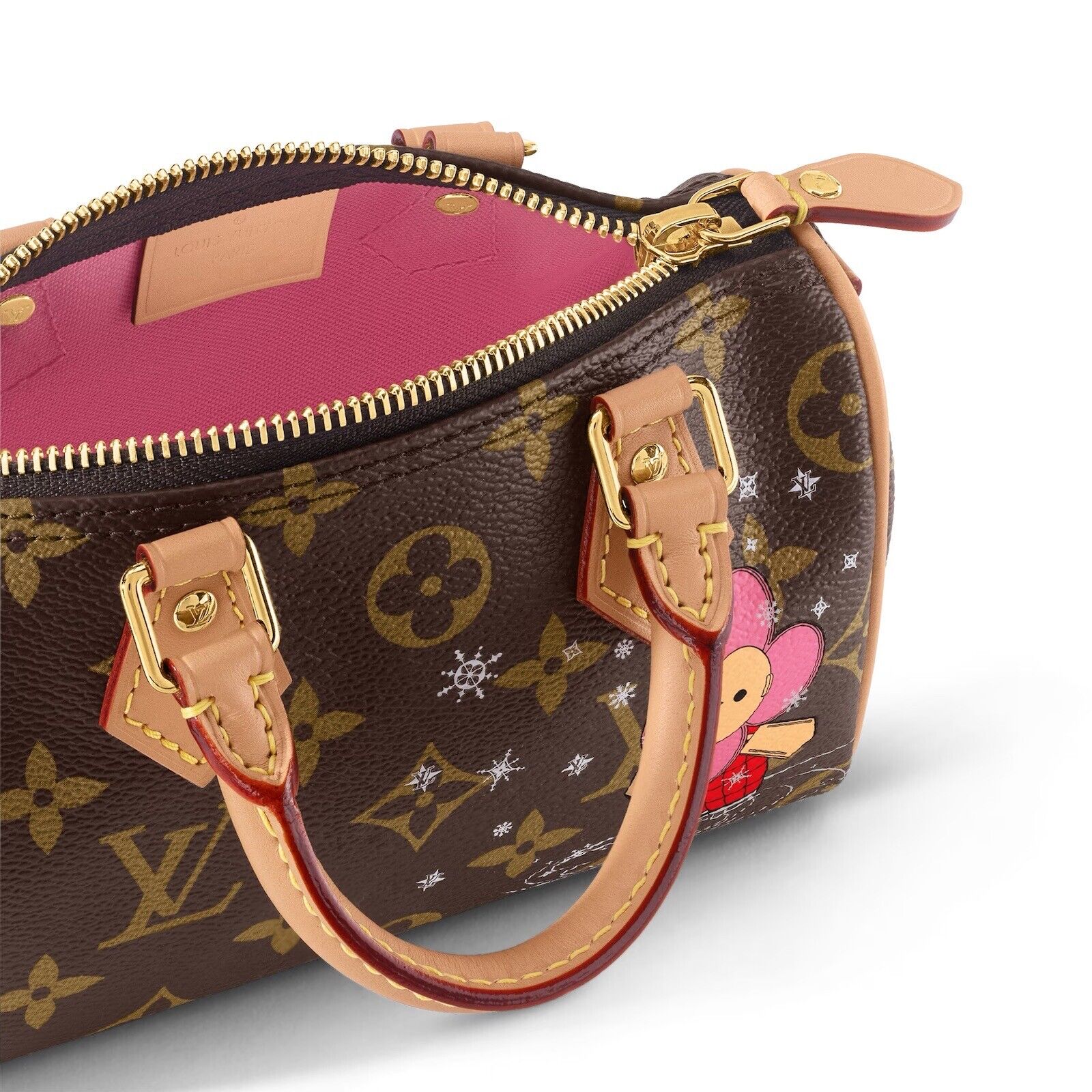 BNIB LOUIS VUITTON Nano Speedy Vivienne Christmas Edition 2023