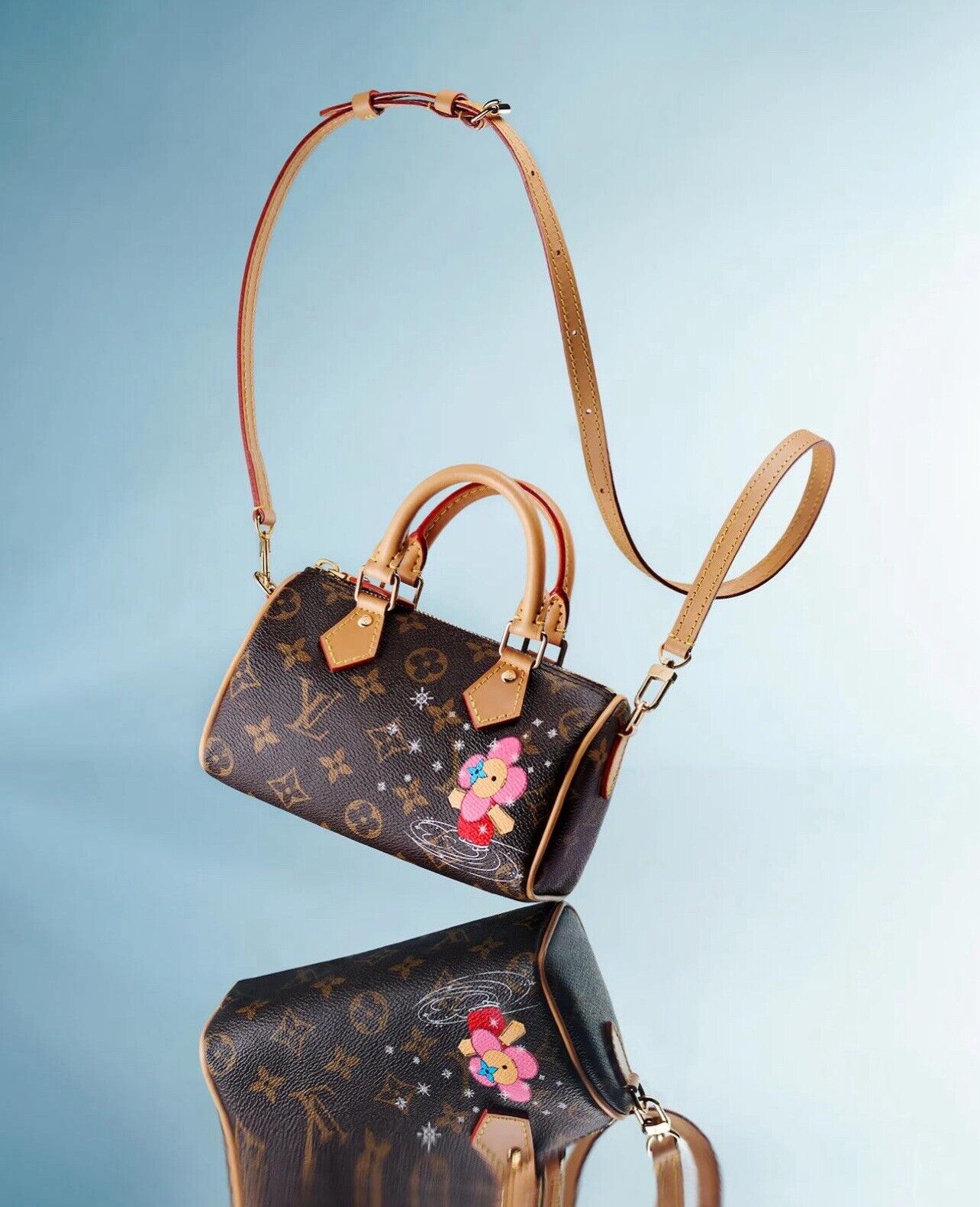 BNIB LOUIS VUITTON Nano Speedy Vivienne Christmas Edition 2023