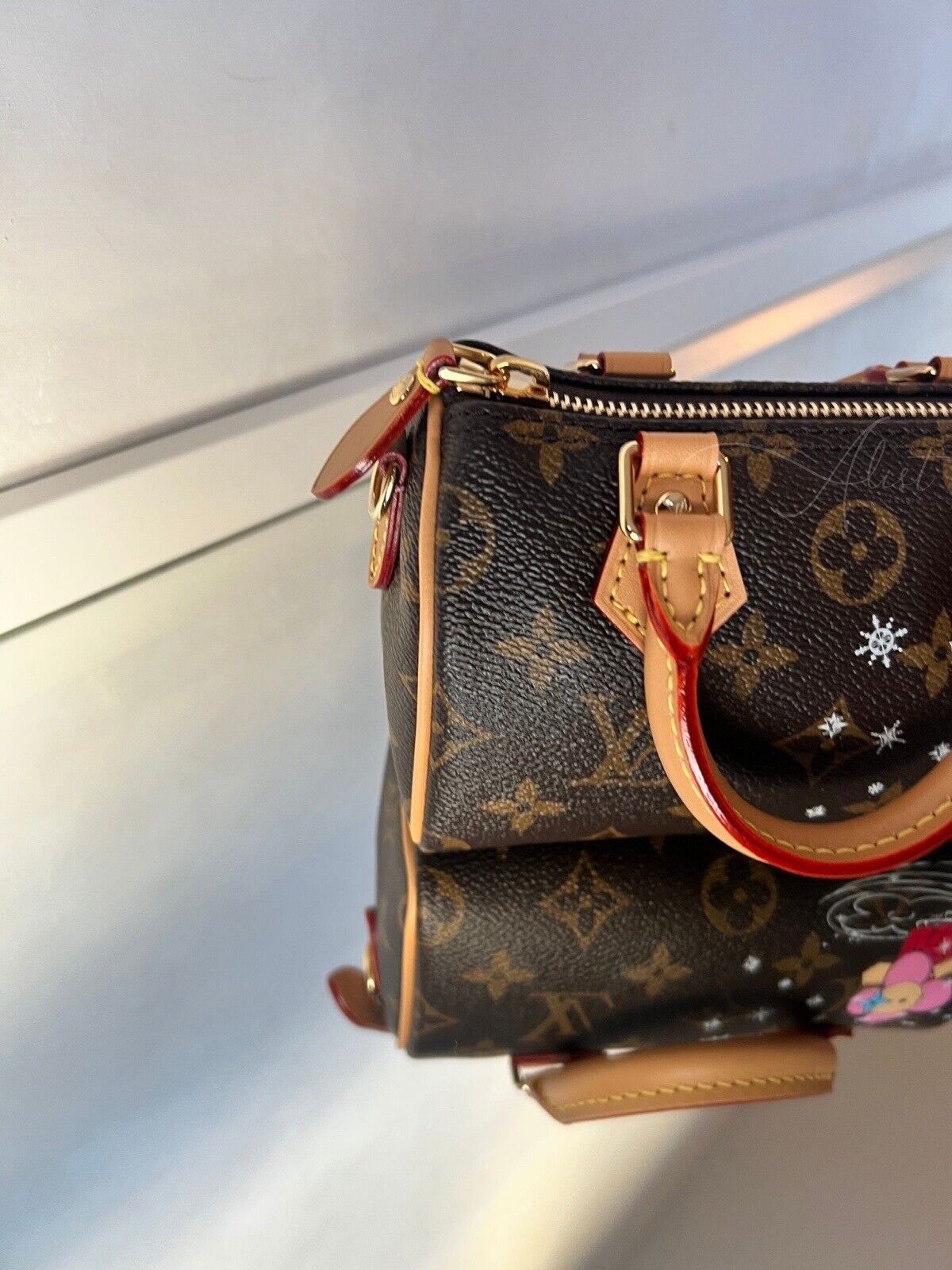 BNIB LOUIS VUITTON Nano Speedy Vivienne Christmas Edition 2023