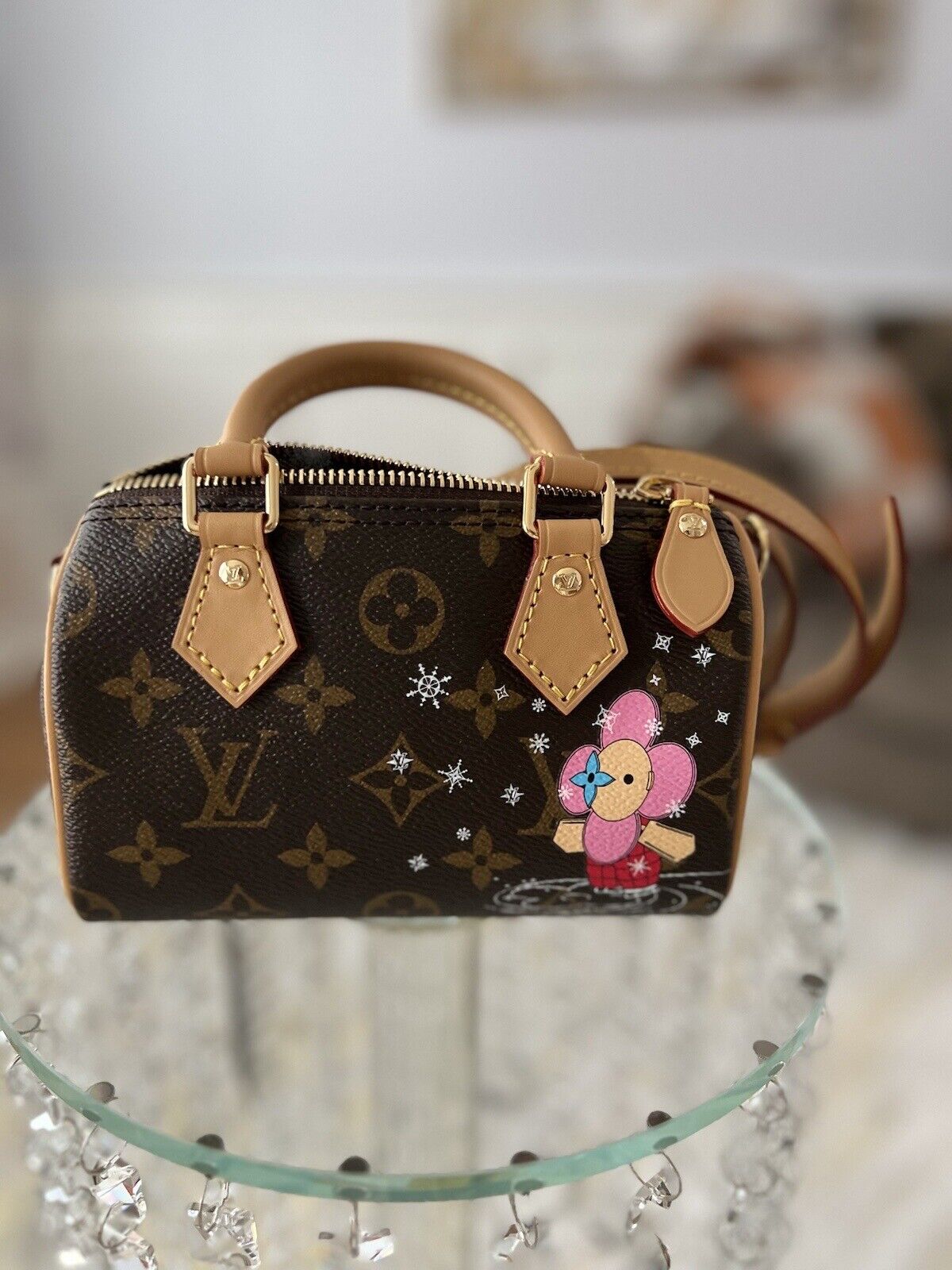 BNIB LOUIS VUITTON Nano Speedy Vivienne Christmas Edition 2023