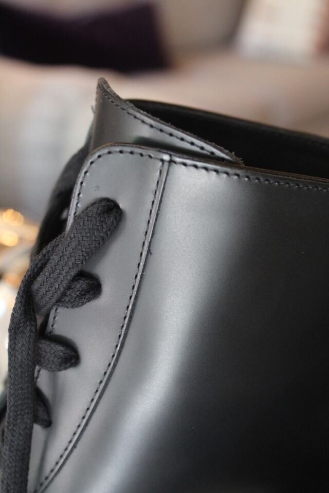 Hermes Noir Funk Ankle Boot Size 37 NEW - SOLD OUT IN STORES