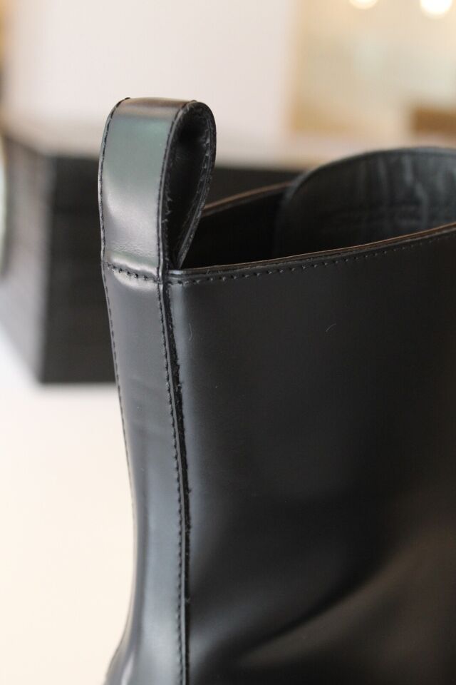 Hermes Noir Funk Ankle Boot Size 37 NEW - SOLD OUT IN STORES